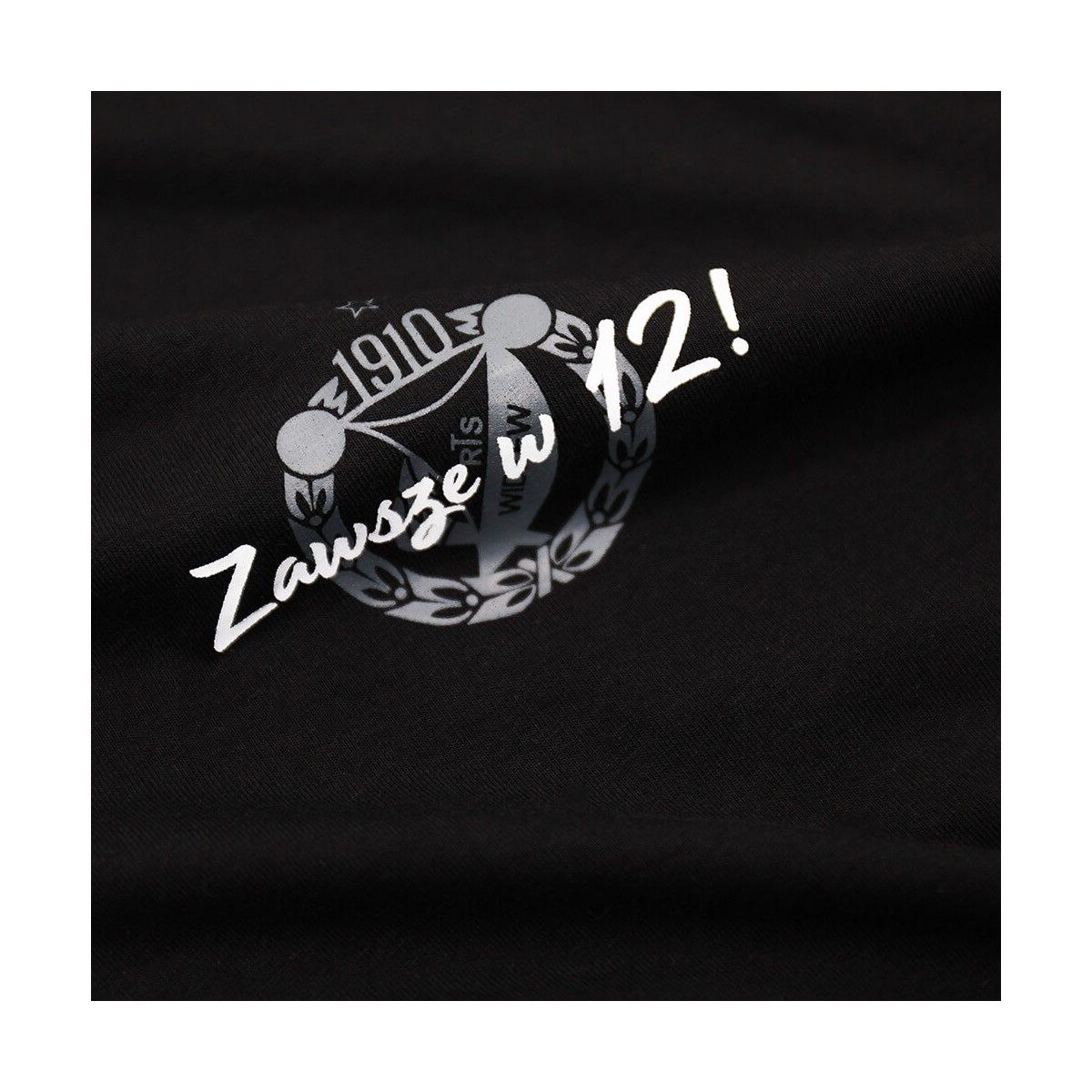 CZARNY T-SHIRT ZAWSZE W 12!