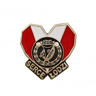 PIN SERCE ŁODZI